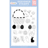 Echo Park Bunnies And Baskets Designer Stamps Build A Basket (BUB412047)