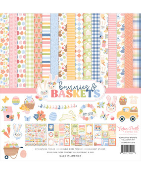 Echo Park Bunnies And Baskets 12x12 Inch Collection Kit (BUB412016)