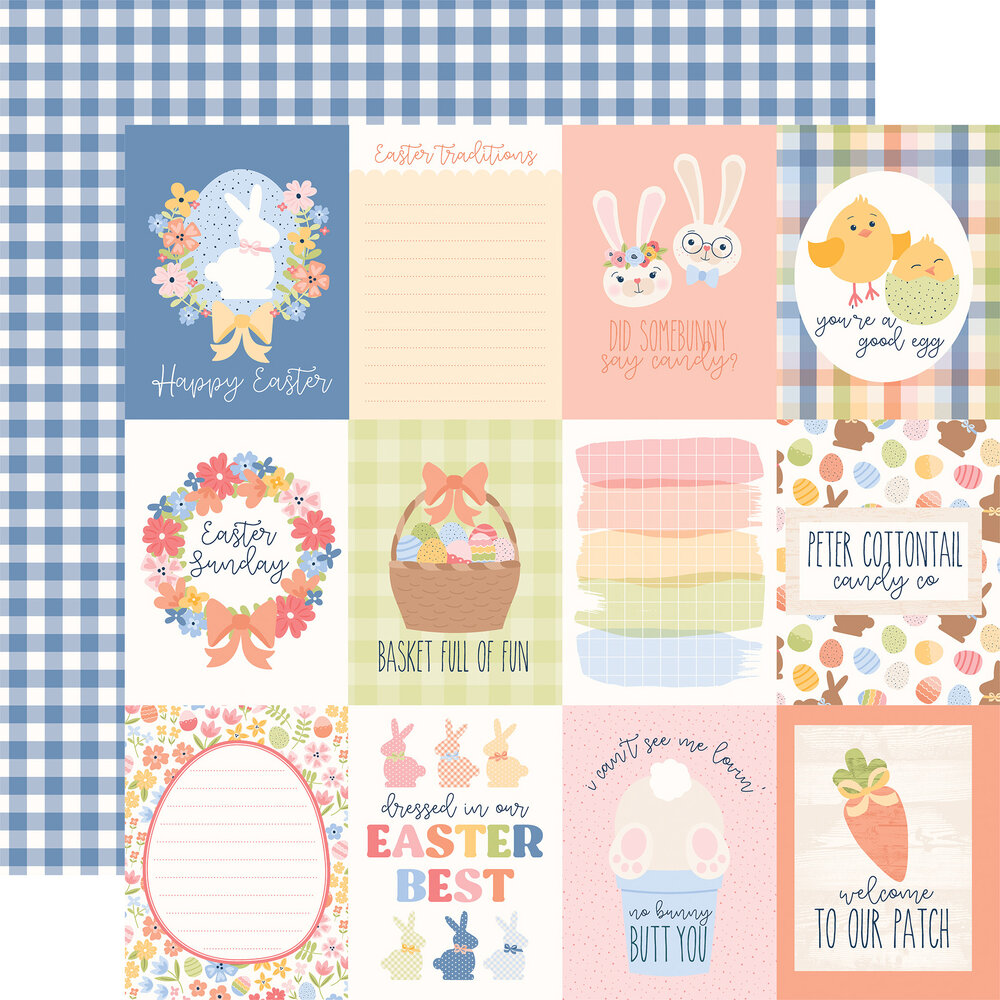 Echo Park Bunnies And Baskets 12x12 Inch Collection Kit (BUB412016)