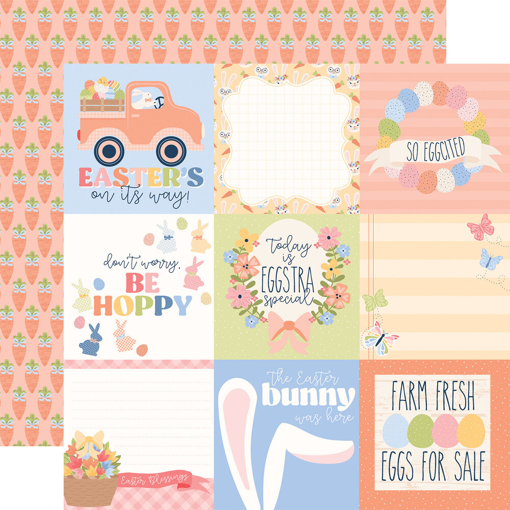 Echo Park Bunnies And Baskets 12x12 Inch Collection Kit (BUB412016)