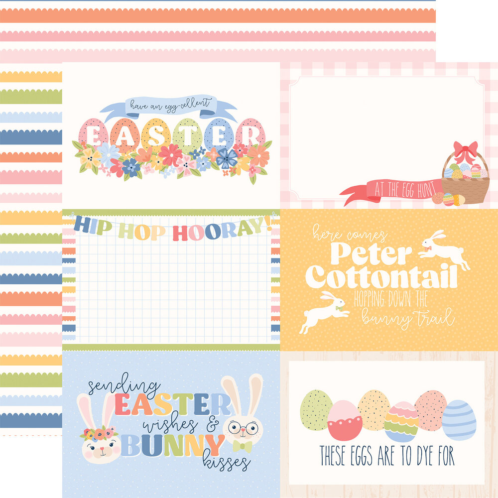 Echo Park Bunnies And Baskets 12x12 Inch Collection Kit (BUB412016)