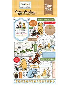 Echo Park The House At Pooh Corner Puffy Stickers (HPC420066)
