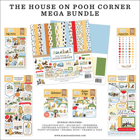 Echo Park The House At Pooh Corner Mega Bundle (HPC420050)