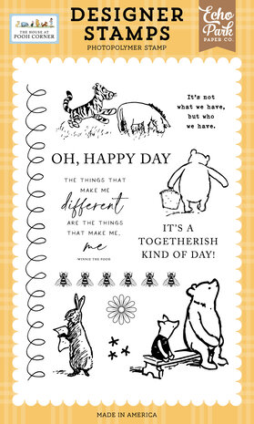 Echo Park The House At Pooh Corner Designer Stamps Who We Have (HPC420045) Echo Park The House At Pooh Corner Designer Stamps Who We Have (HPC420045)