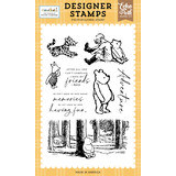 Echo Park The House At Pooh Corner Designer Stamps Winnie In The Woods (HPC420044)