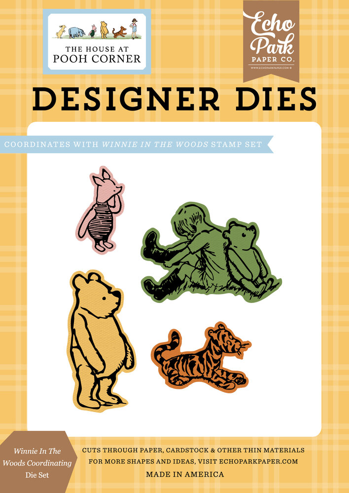 Echo Park The House At Pooh Corner Designer Dies Pooh In The Woods (HPC420041) Echo Park The House At Pooh Corner Designer Dies Pooh In The Woods (HPC420041)