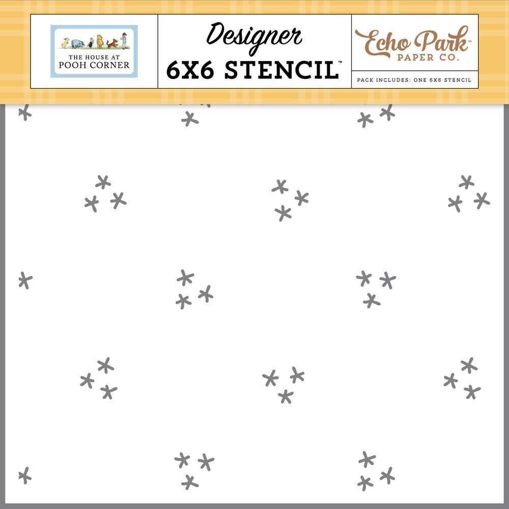 Echo Park The House At Pooh Corner Stencil Friendship Flowers (HPC420035) Echo Park The House At Pooh Corner Stencil Friendship Flowers (HPC420035)