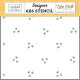 Echo Park The House At Pooh Corner Stencil Friendship Flowers (HPC420035)