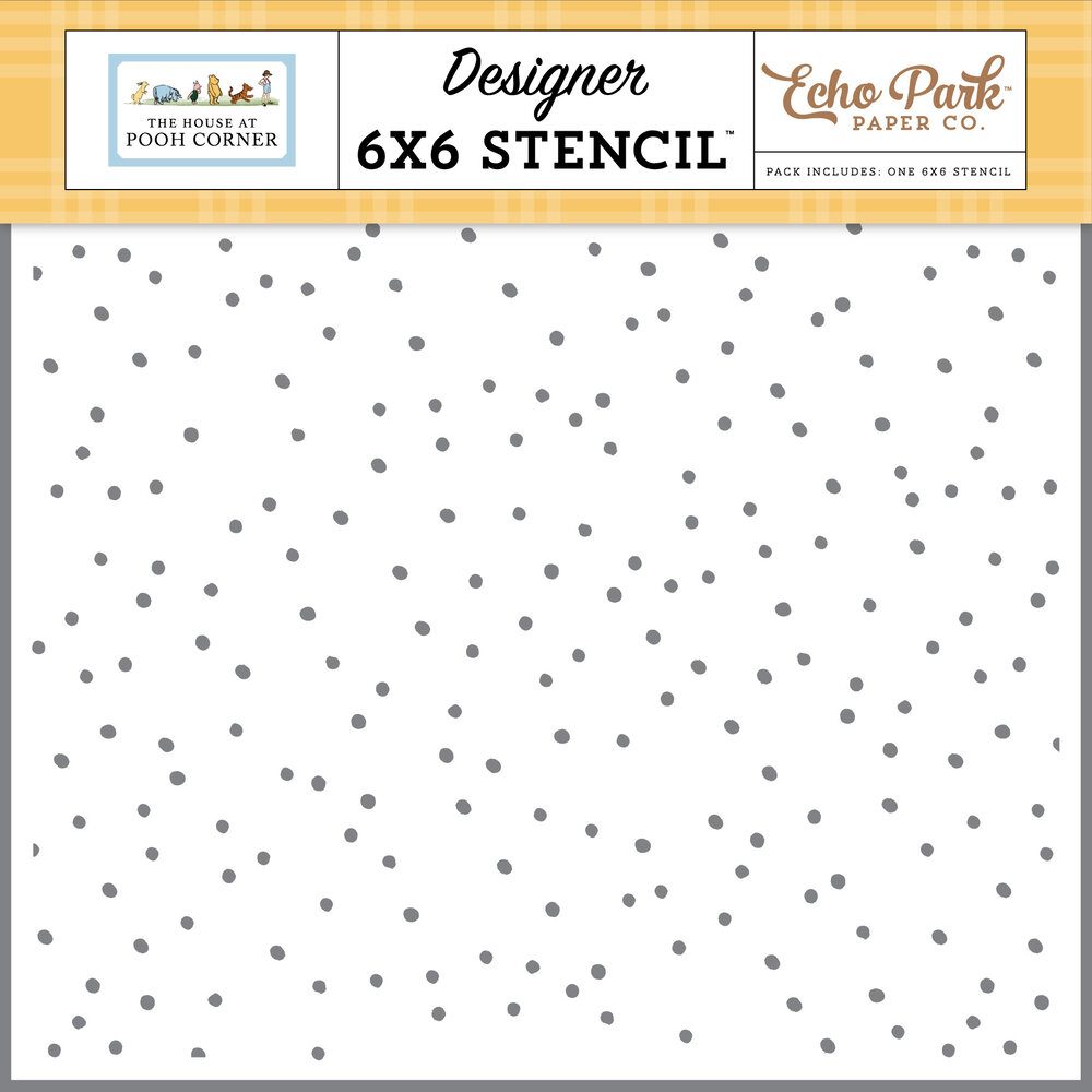 Echo Park The House At Pooh Corner Stencil Favorite Day Dots (HPC420034)
