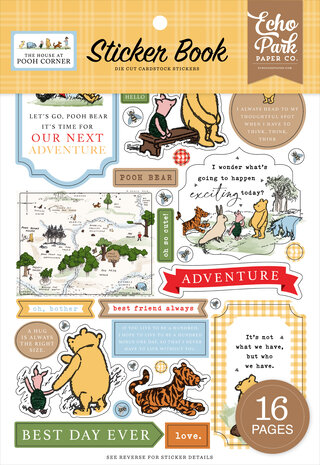 Echo Park The House At Pooh Corner Sticker Book (HPC420029)