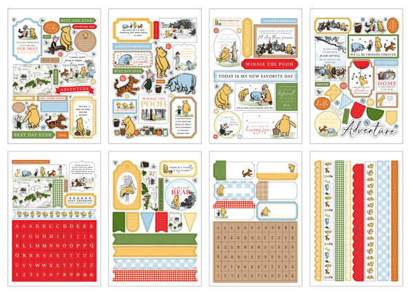 Echo Park The House At Pooh Corner Sticker Book (HPC420029)