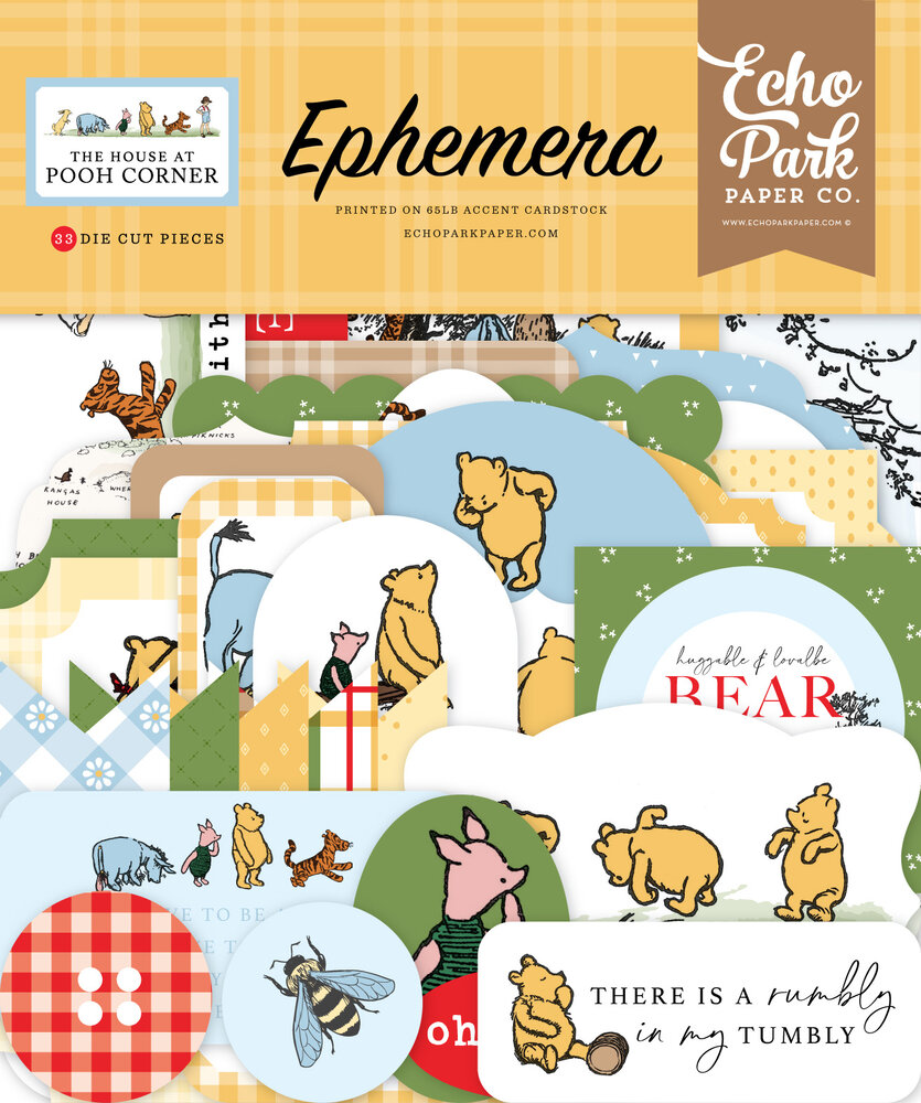 Echo Park The House At Pooh Corner Ephemera (HPC420024)