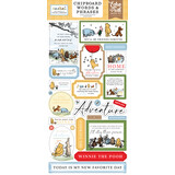 Echo Park The House At Pooh Corner Chipboard Word & Phrases (HPC420022)
