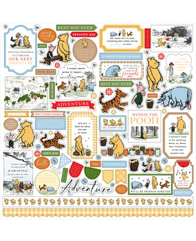 Echo Park The House At Pooh Corner Element Sticker (HPC420014)