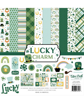 Echo Park Lucky Charm 12x12 Inch Collection Kit (LUC410016)
