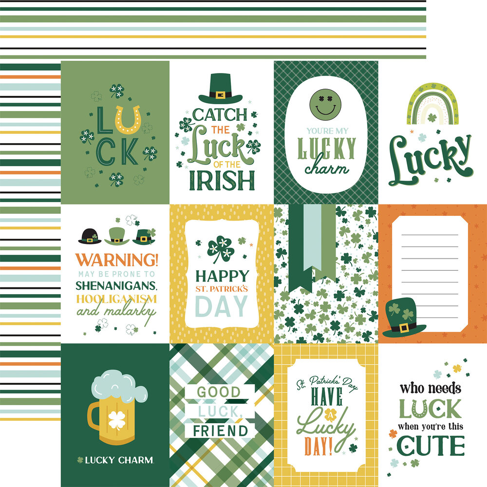 Echo Park Lucky Charm 12x12 Inch Collection Kit (LUC410016) Echo Park Lucky Charm 12x12 Inch Collection Kit (LUC410016)