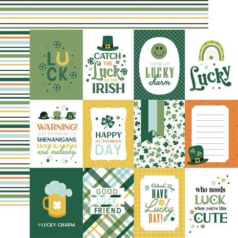 Echo Park Lucky Charm 12x12 Inch Collection Kit (LUC410016) Echo Park Lucky Charm 12x12 Inch Collection Kit (LUC410016)
