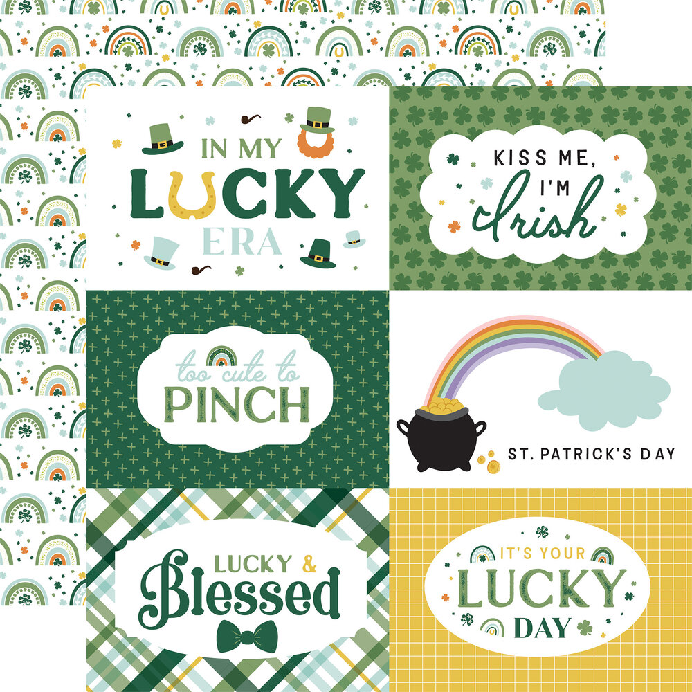 Echo Park Lucky Charm 12x12 Inch Collection Kit (LUC410016) Echo Park Lucky Charm 12x12 Inch Collection Kit (LUC410016)