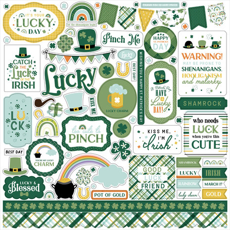 Echo Park Lucky Charm 12x12 Inch Collection Kit (LUC410016) Echo Park Lucky Charm 12x12 Inch Collection Kit (LUC410016)