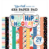 Echo Park Hip Hip Hooray 6x6 Inch Paper Pad (HHH409023)