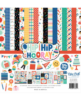 Echo Park Hip Hip Hooray 12x12 Inch Collection Kit (HHH409016)