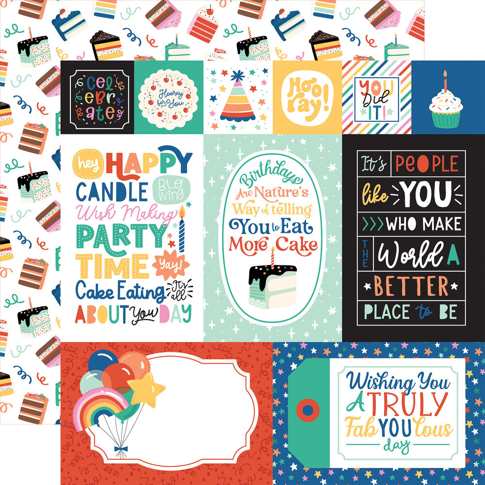 Echo Park Hip Hip Hooray 12x12 Inch Collection Kit (HHH409016) Echo Park Hip Hip Hooray 12x12 Inch Collection Kit (HHH409016)