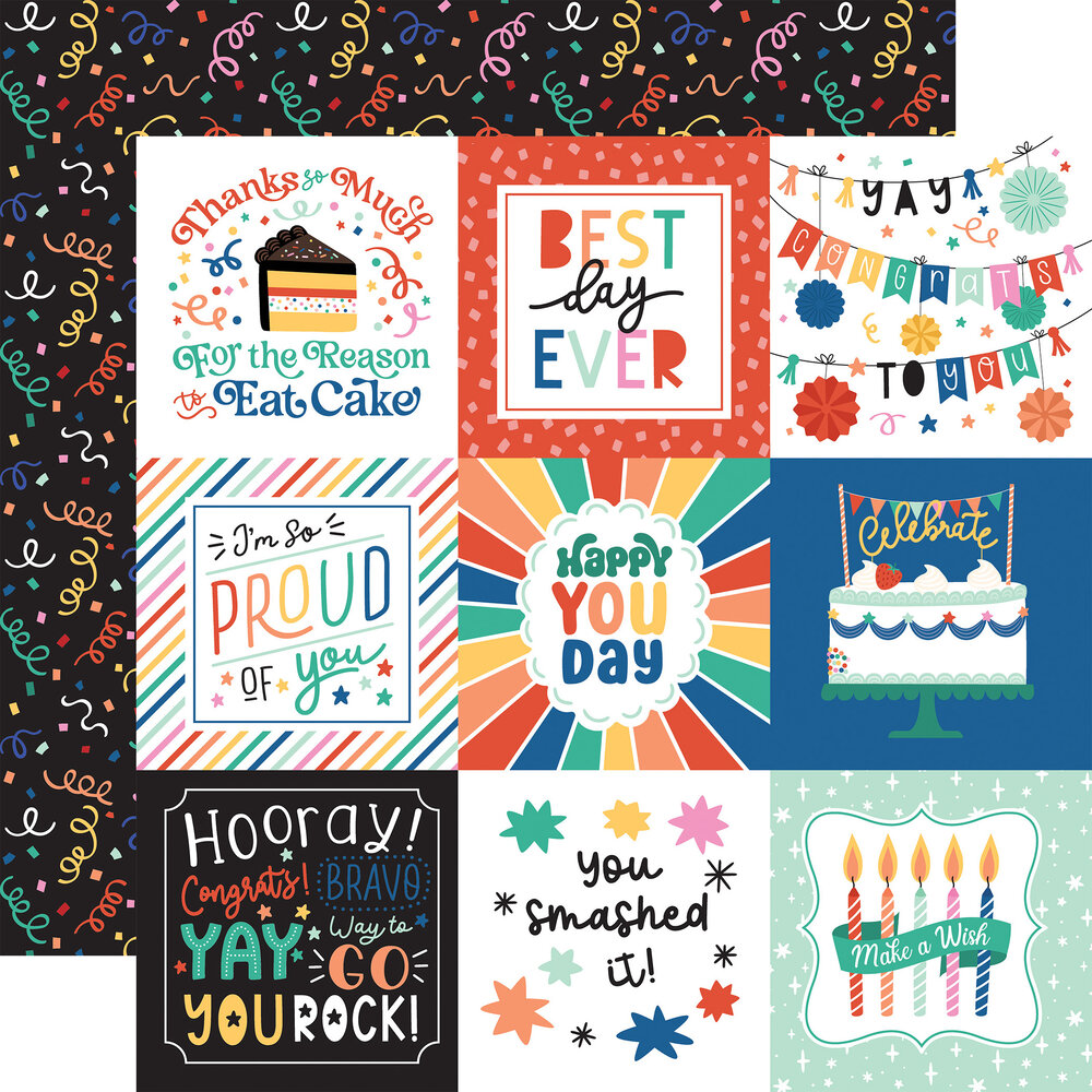 Echo Park Hip Hip Hooray 12x12 Inch Collection Kit (HHH409016) Echo Park Hip Hip Hooray 12x12 Inch Collection Kit (HHH409016)