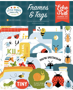 Echo Park Little Things Mean A Lot Frames & Tags (MAL411025)