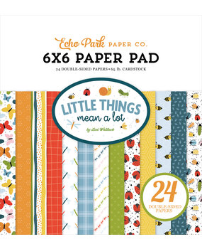 Echo Park Little Things Mean A Lot 6x6 Inch Paper Pad (MAL411023)