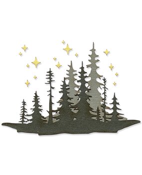 Sizzix Thinlits Die by Tim Holtz Forest Shadows (3pcs) (666334) Sizzix Thinlits Die by Tim Holtz Forest Shadows (3pcs) (666334)