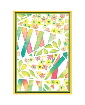 Sizzix Layered Stencils by Stacey Park Fragmented Floral #2 (4pcs) (666819) Sizzix Layered Stencils by Stacey Park Fragmented Floral #2 (4pcs) (666819)