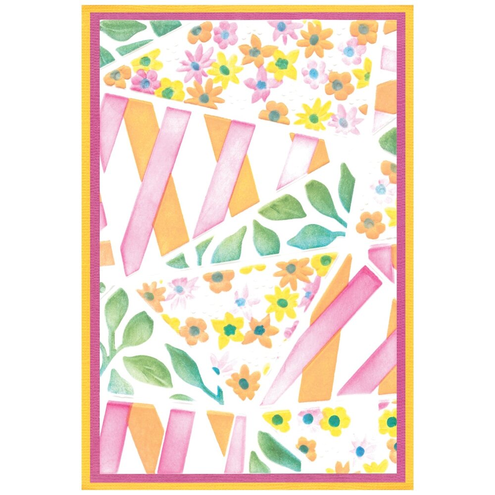 Sizzix Layered Stencils by Stacey Park Fragmented Floral #2 (4pcs) (666819) Sizzix Layered Stencils by Stacey Park Fragmented Floral #2 (4pcs) (666819)