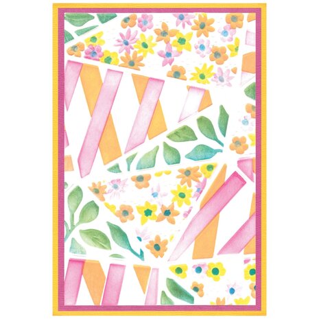 Sizzix Layered Stencils by Stacey Park Fragmented Floral #2 (4pcs) (666819) Sizzix Layered Stencils by Stacey Park Fragmented Floral #2 (4pcs) (666819)