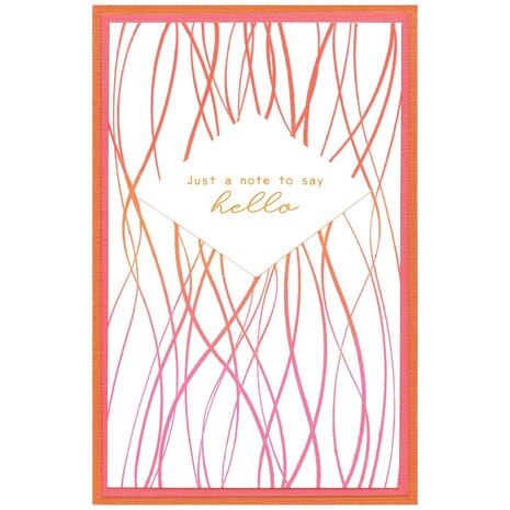 Sizzix Framelits Die w/Stamps by Stacey Park Creative Coordinations, Live Wire (14+1pcs) (666824)