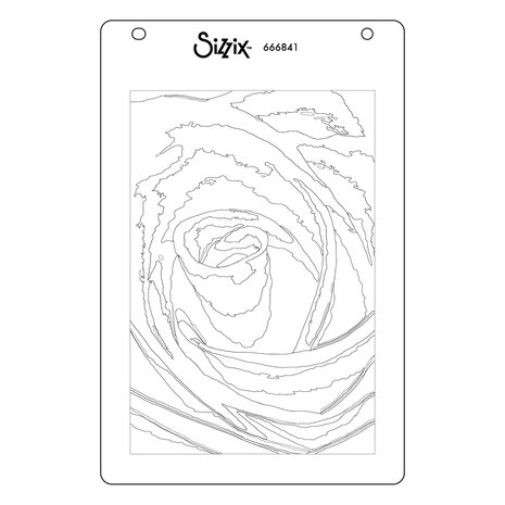 Sizzix Layered Stencils by Stacey Park Belle of the Ball, Adornment (4pcs) (666841)