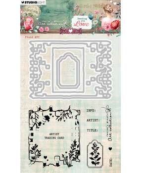 Studio Light Sending You Love Stamp And Cutting Dies Plaid ATC (JMA-SYL-SCD93) (DISCONTINUED)
