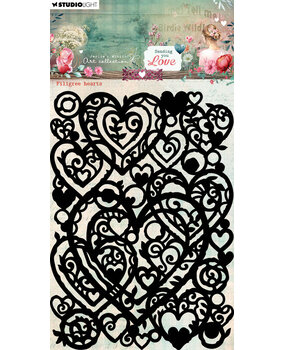 Studio Light Sending You Love Mask Filigree Hearts (JMA-SYL-MASK315) (DISCONTINUED)