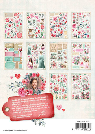 Studio Light Sending You Love Paper Elements Paper Pad (JMA-SYL-DCPP287) (DISCONTINUED) Studio Light Sending You Love Paper Elements Paper Pad (JMA-SYL-DCPP287) (DISCONTINUED)