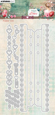 Studio Light Sending You Love Cutting Die Planner Love (JMA-SYL-CD961) (DISCONTINUED) Studio Light Sending You Love Cutting Die Planner Love (JMA-SYL-CD961) (DISCONTINUED)