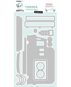 Creative Craftlab Friendz Cutting Die Foodtruck (CCL-FR-CD969) (DISCONTINUED)