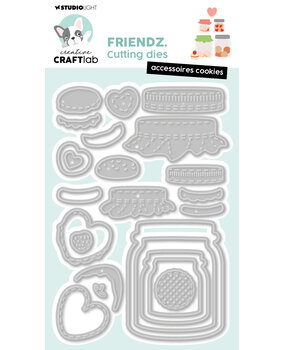 Creative Craftlab Friendz Cutting Die Accessoires Cookies (CCL-FR-CD968) (DISCONTINUED)