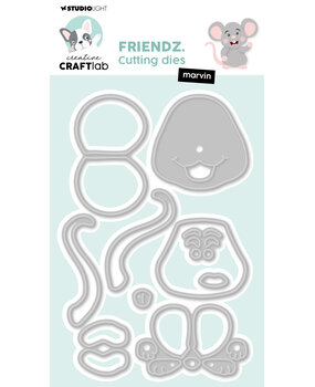 Creative Craftlab Friendz Cutting Die Marvin (CCL-FR-CD967) (DISCONTINUED)