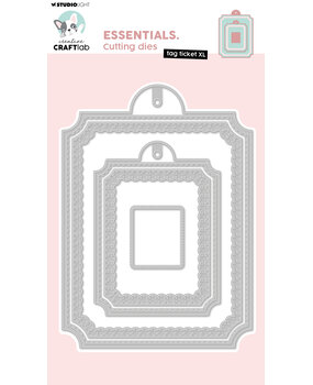 Creative Craftlab Tag Ticket XL Essentials Cutting Die (CCL-ES-CD965) (DISCONTINUED)