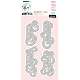 Creative Craftlab Wordz EN Essentials Cutting Die (CCL-ES-CD964) (DISCONTINUED)