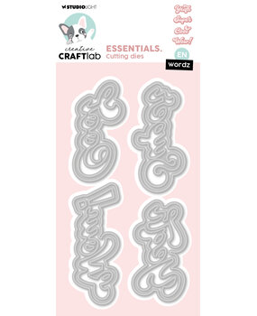 Creative Craftlab Wordz EN Essentials Cutting Die (CCL-ES-CD964) (DISCONTINUED)