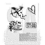 Stampers Anonymous Love Struck Tim Holtz Cling Stamps (CMS082)