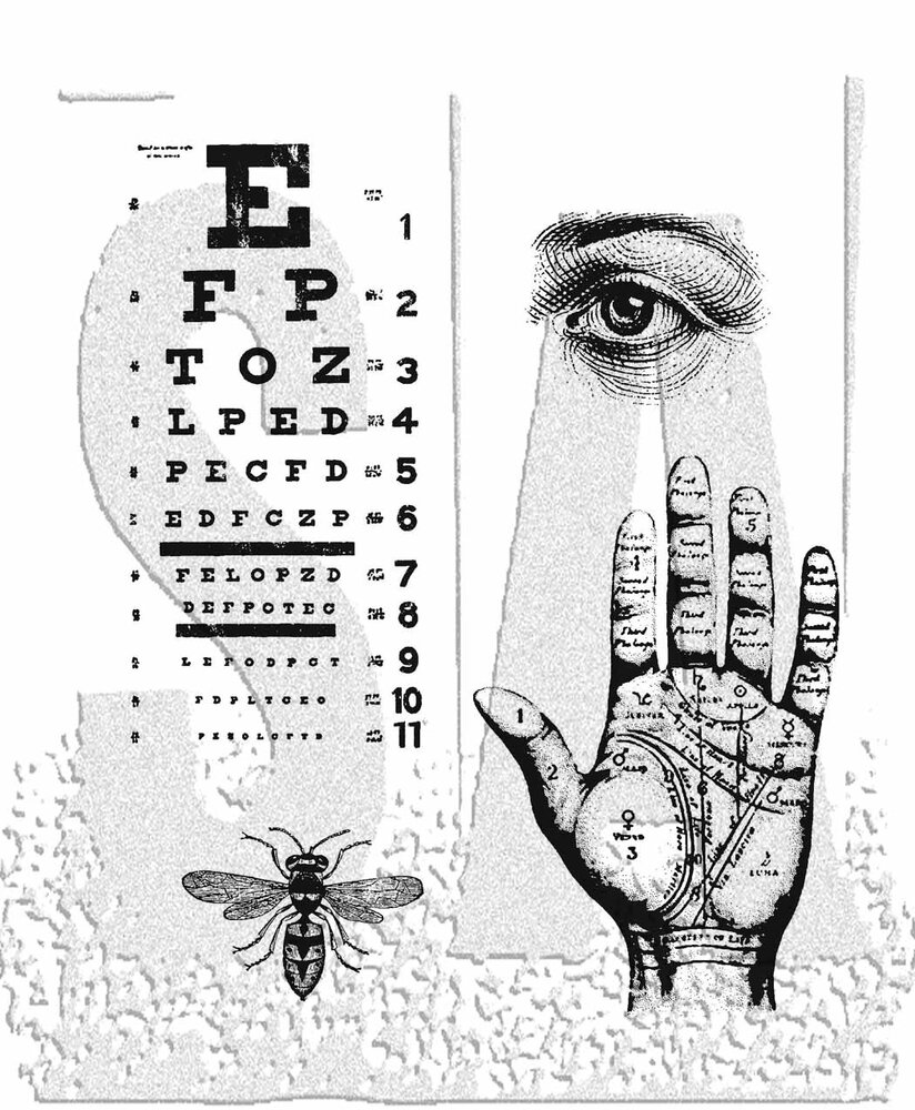 Stampers Anonymous Oddities Tim Holtz Cling Stamps (CMS083) Stampers Anonymous Oddities Tim Holtz Cling Stamps (CMS083)