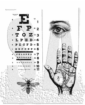 Stampers Anonymous Oddities Tim Holtz Cling Stamps (CMS083)