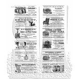 Stampers Anonymous Adverts Tim Holtz Cling Stamps (CMS101)