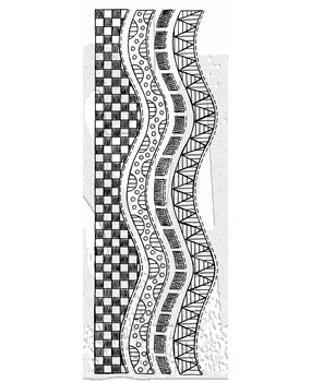 Stampers Anonymous Better Together Dylusions Cling Stamps (DYR10027)